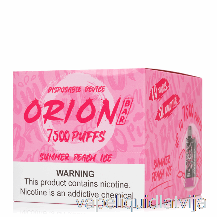 [10 Iepakojumu] Pazaudēts Vape Orion Bar 7500 Vienreizējās Lietošanas Vape šķidrums